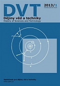 Obálka knihy Dějiny věd a techniky 4/2013