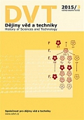 Obálka knihy Dějiny věd a techniky 3/2015