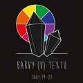 Obálka knihy: Tahy 2017, 19–20, literárněkulturní revue: Barvy (v) textu